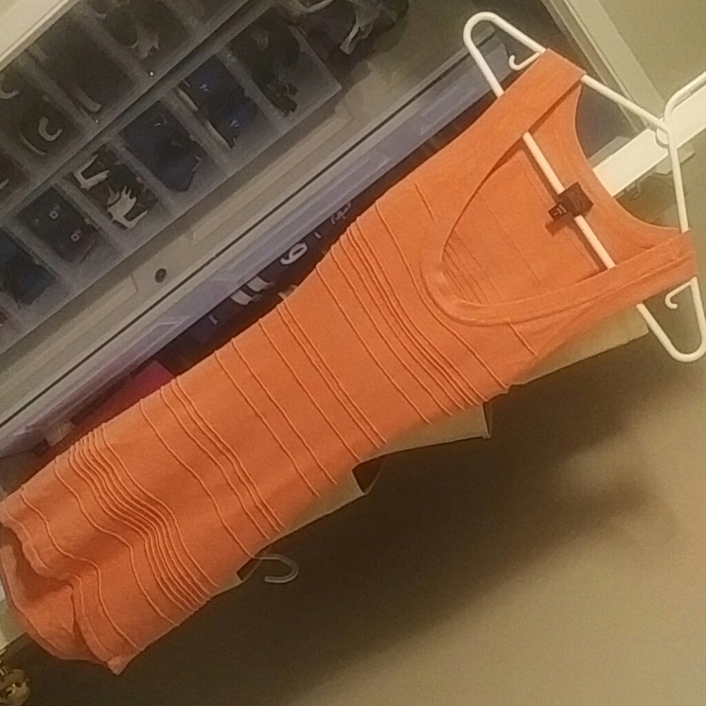 2B bebe coral mini dress